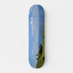 Beautiful Yellowstone Lake Skateboard
