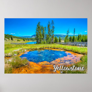 Beautiful Yellowstone National Park, United States Poster