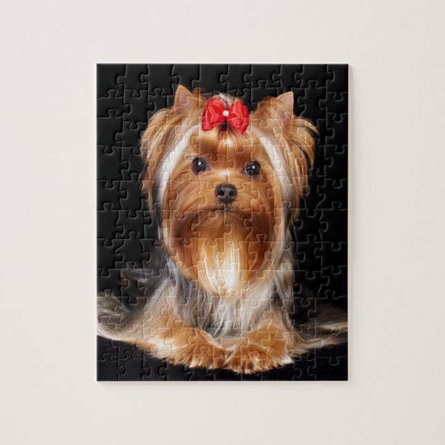 Beautiful Yorkshire Terrier Jigsaw Puzzle (Vertical)