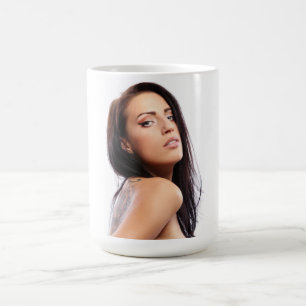 Beautiful Young Woman Coffee Mug