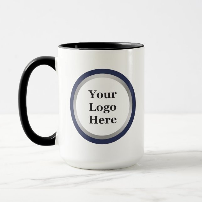 beautiful your logo here mug (Left)