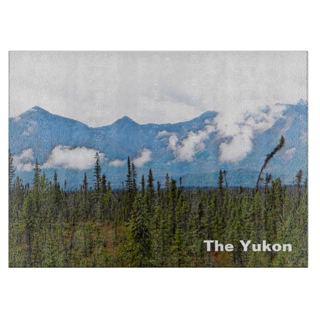 Beautiful Yukon Cutting Board (Front)