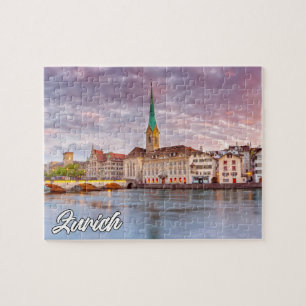 Beautiful Zurich, Switzerland Jigsaw Puzzle
