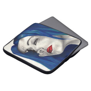 Beautifully Broken Fantasy Goth Horror Surreal Art Laptop Sleeve