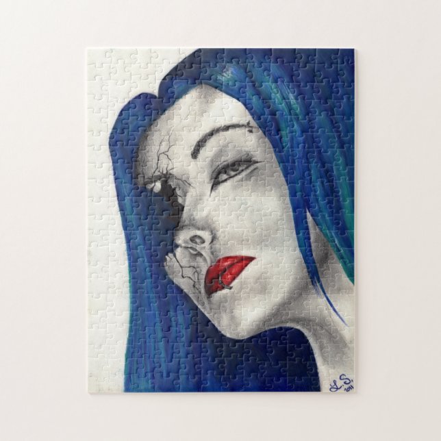 Beautifully Broken Fantasy Original Art Puzzle (Vertical)