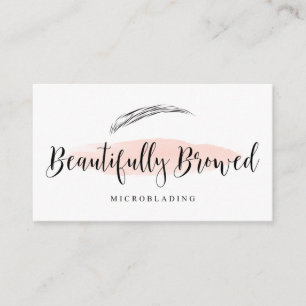 Beautifully Browed Business Card