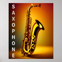 Beautifully Crafted Saxophone Shimmering Detail
