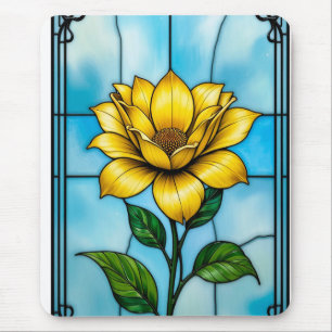 Beautifully designed floral composition mouse pad