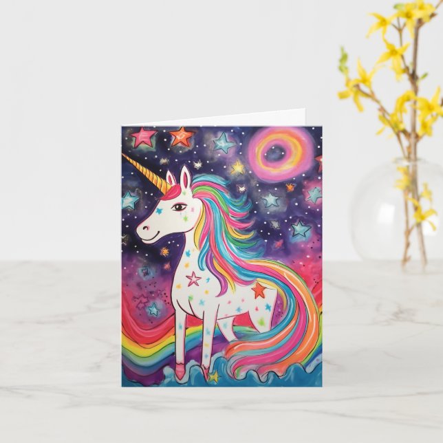 Beautifully Different  Card (Yellow Flower)