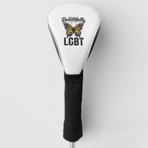 Beautifully LGBT Butterfly Vintage Pride Shirt_1 Golf Head Cover