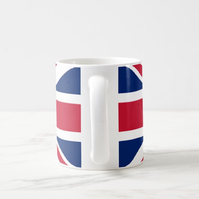 Beautifully Printed United Kingdom Flag Coffee Mug (Handle)