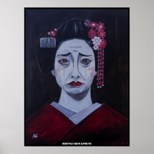 Beautifully Sad Painting by Alfred Fox Poster