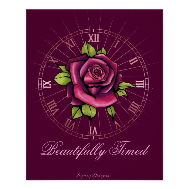 Beautifully Timed  Poster (Front)