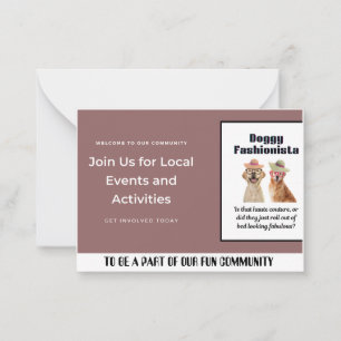 Beautify Fun Doggy Card