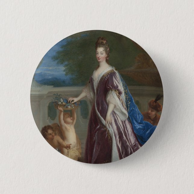 BEAUTY 6 CM ROUND BADGE (Front)