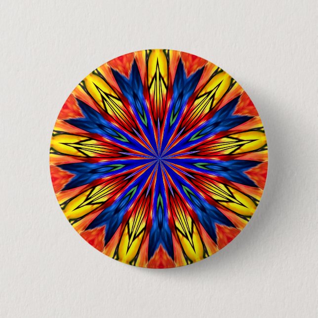 Beauty_ 6 Cm Round Badge (Front)
