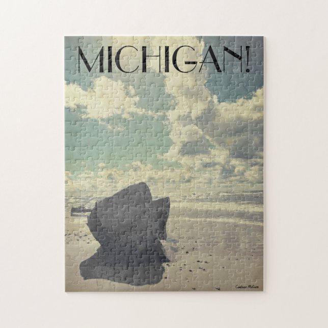 Beauty Along Lake Michigan Jigsaw Puzzle (Vertical)