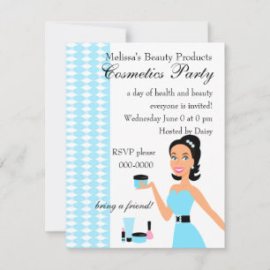 Beauty and Diamonds! Invitation