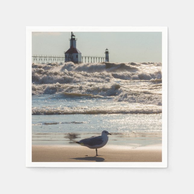 Beauty And Force Napkin (Front)