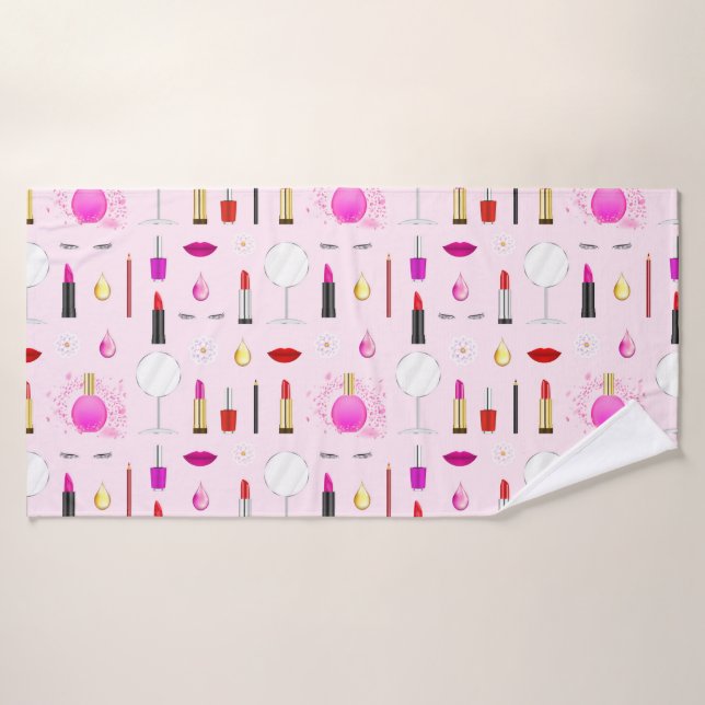 Beauty and makeup bath towel (Bath Towel)