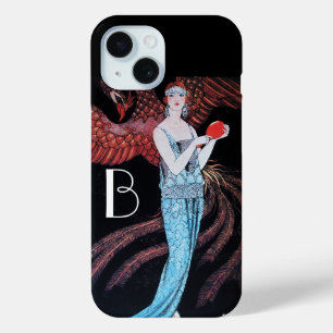 BEAUTY AND PHOENIX,FASHION,MAKE UP ARTIST MONOGRAM iPhone 15 CASE