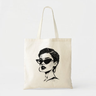 Beauty and Strength Tote Bag - Artistic Fashion