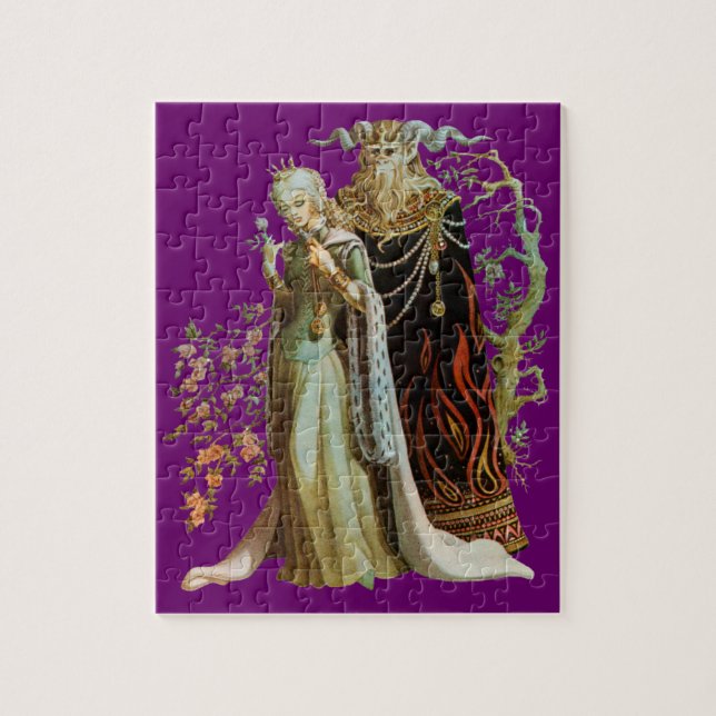 Beauty and the Beast Jigsaw Puzzle (Vertical)