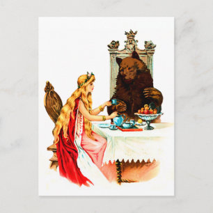 Beauty And The Beast Postcard