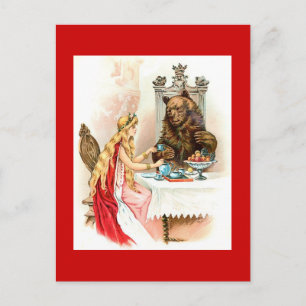 Beauty and The Beast Postcard