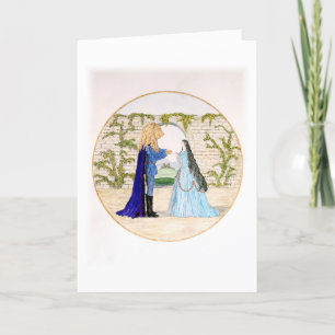 "Beauty and the Beast" Thank You Card