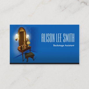 Beauty Backstage Assistant Business Card
