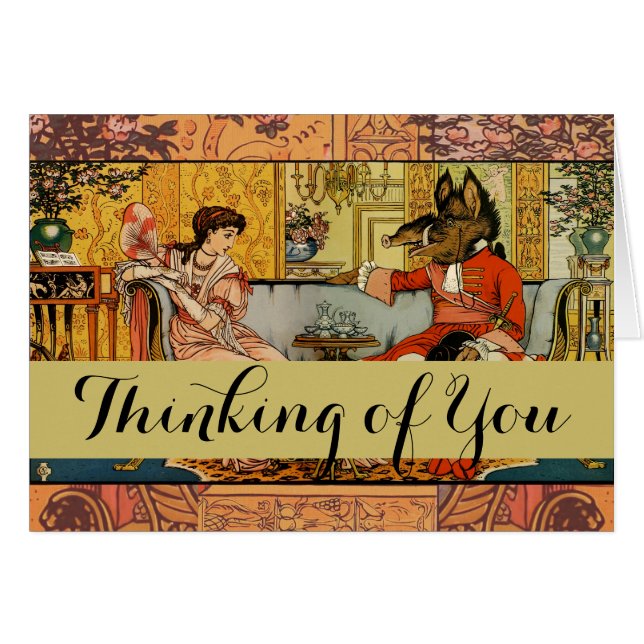 Beauty Beast Classic Fairy Tale Characters (Front Horizontal)