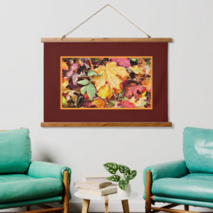 BEAUTY BENEATH OUR FEET/FALL LEAVES HANGING TAPESTRY