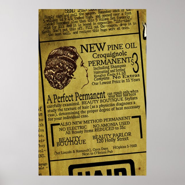 Beauty Boutique Poster (Front)