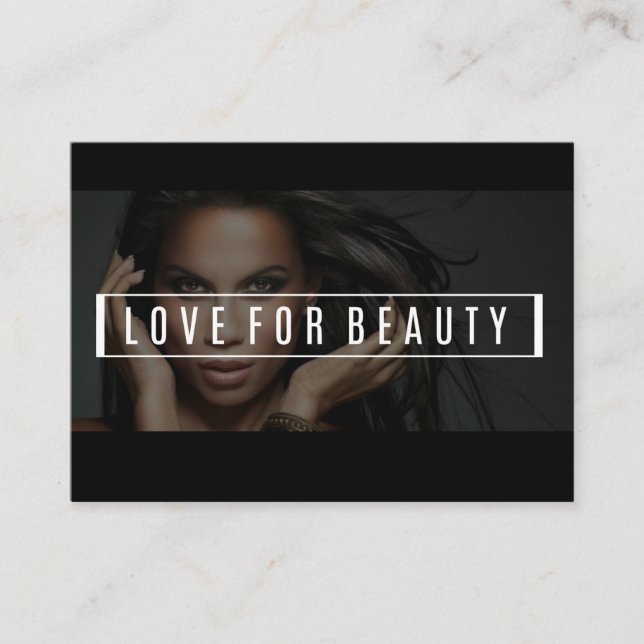 Beauty Business Card (Front)