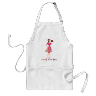 Beauty Cake WIth Rose Standard Apron