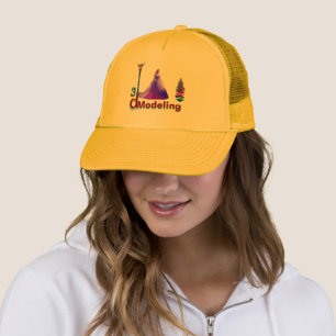Beauty Cinderella 3D Modelling - Trucker Hat