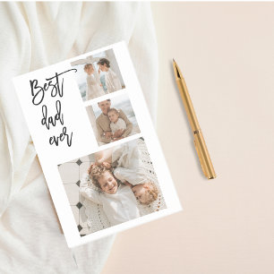 Beauty Collage Photo Best Dad Ever Gift Post-it Notes