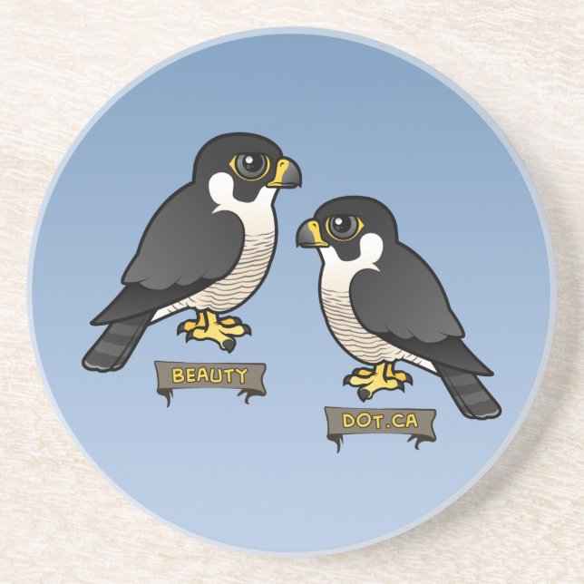 Beauty & Dot.Ca Coaster (Front)