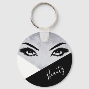 Beauty Eyelash  Key Ring