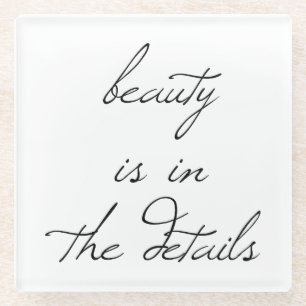 Beauty Glass Coaster