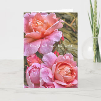 BEAUTY Greeting Card