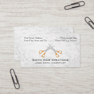 Beauty Hair Dresser Salon Business Card