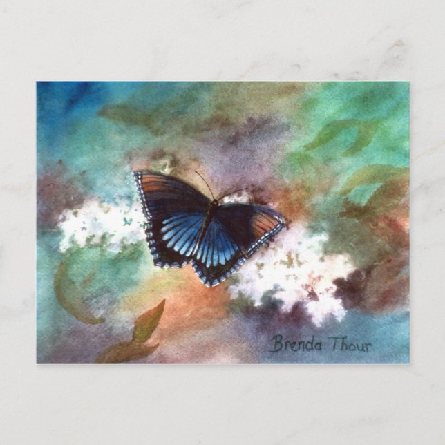 Beauty II Butterfly Postcard (Front)
