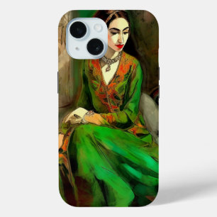 Beauty in Green iPhone 15 Case