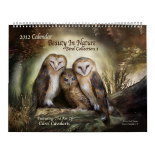 Beauty In Nature - Bird Collection Calendar 2012
