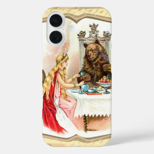Beauty In Pink And The Beast iPhone 16 Case