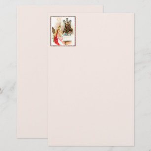 Beauty In Pink And The Beast Stationery