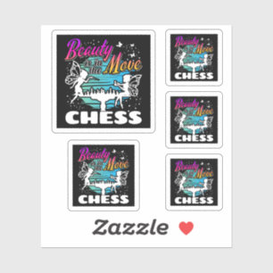 Beauty in the Move - Girls Chess Player