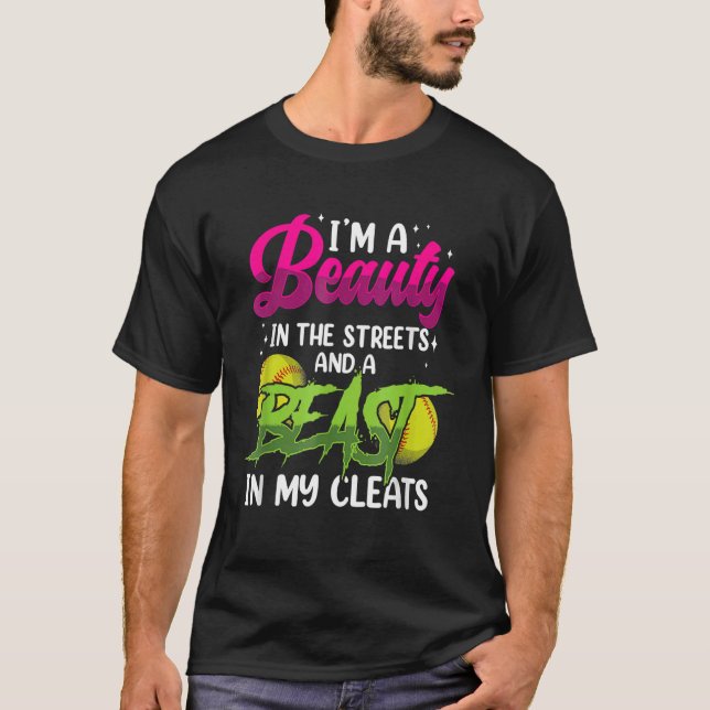 Beauty In The Streets Soccer Cleats Beast Football T-Shirt (Front)